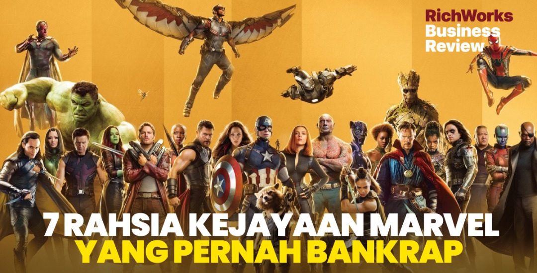 7 Rahsia Kejayaan Marvel Yang Pernah Bankrap