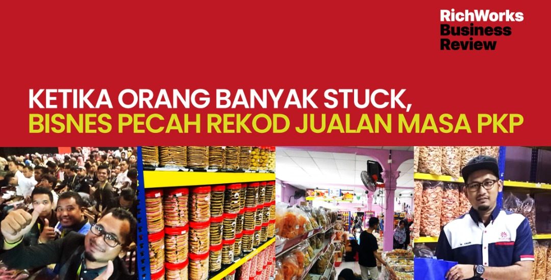 Salleh Food : Ketika Orang Banyak Stuck, Bisnes Pecah Rekod Jualan Masa PKP