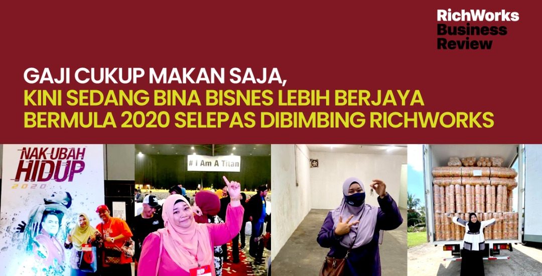 TeamMademGegar : Dulu Gaji Cukup Makan, Kini Sedang Bina Bisnes Lebih Berjaya Bermula 2020 Selepas Dibimbing RichWorks