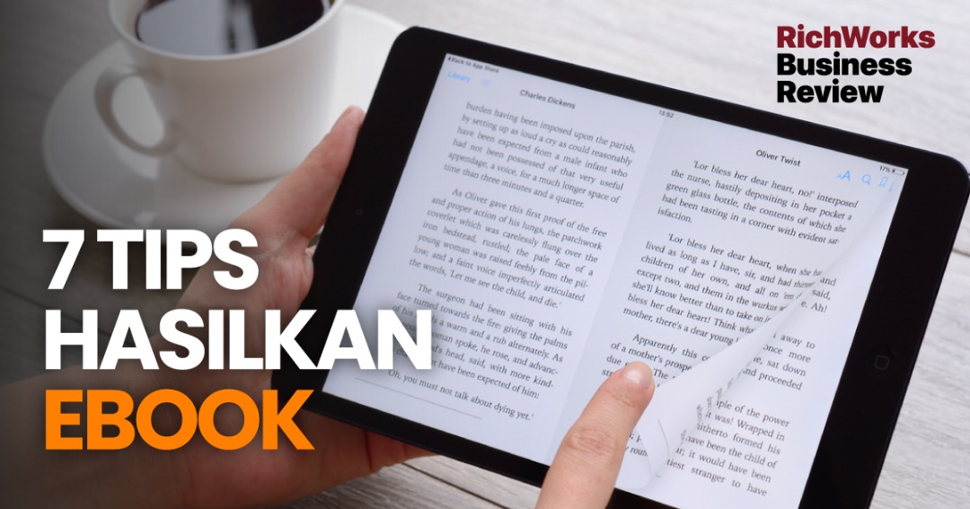 7 Tip Hasilkan eBook