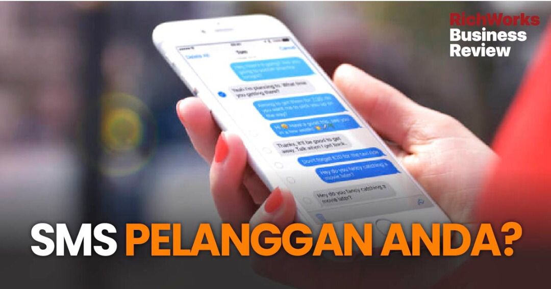 SMS pelanggan anda