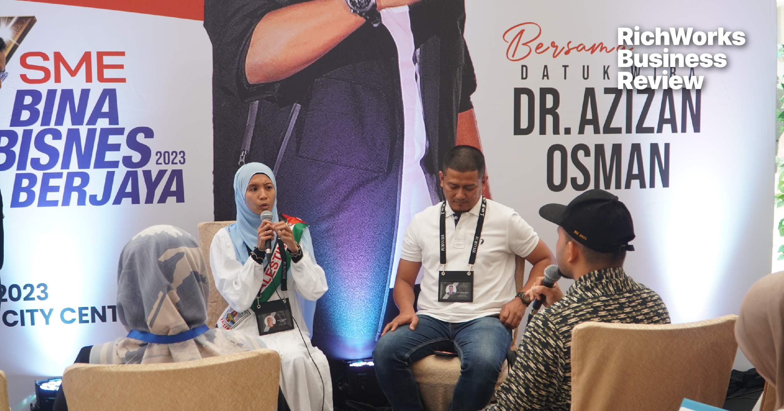 Walau Buta, Puan Mashy Tetap Bertenaga Kongsi Pengalaman & Nasihat Buat Bangsa Usahawan di Johor