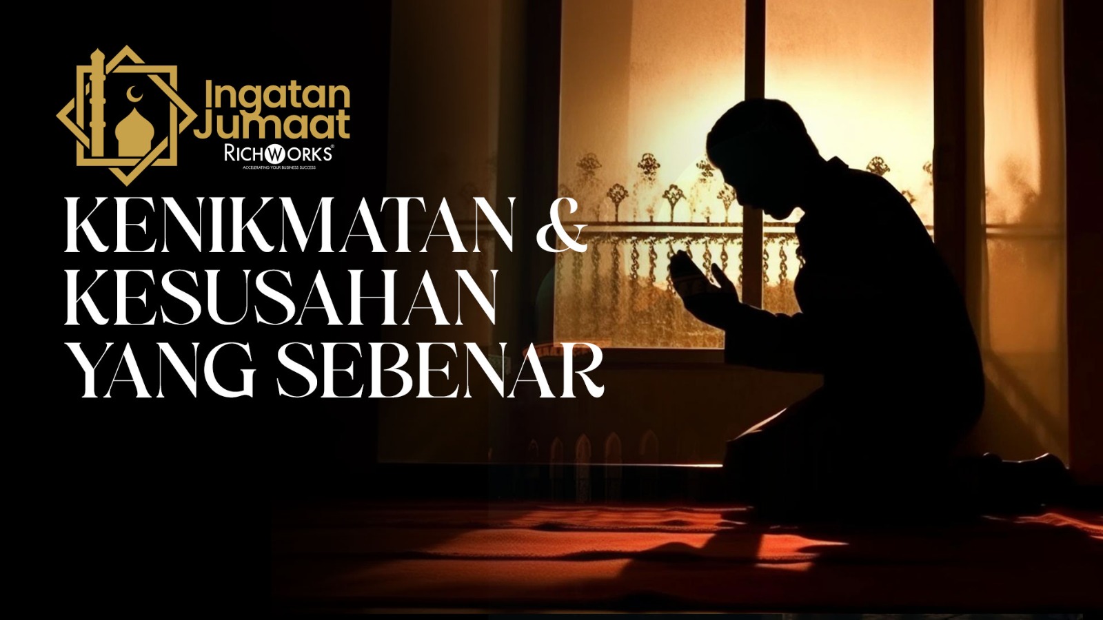 KENIKMATAN DAN KESUSAHAN YANG SEBENAR